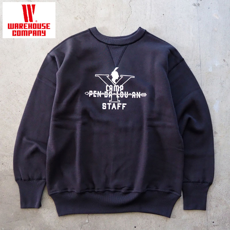WAREHOUSE \u0026 CO. お召しもの棲み家 調教師 メンズ 401 CAMP PENDALOUAN 労働者の一団のど首 汗水 401-camppendal V字 四本針 ガゼット セットインスリーブ ヴィンテージ 日本製 アメカジ ミリタリー