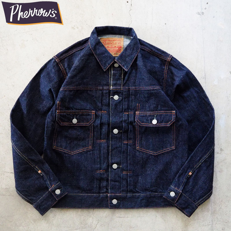 楽天市場】PHERROW'S フェローズ デニム ジャケット 1930 1stタイプ