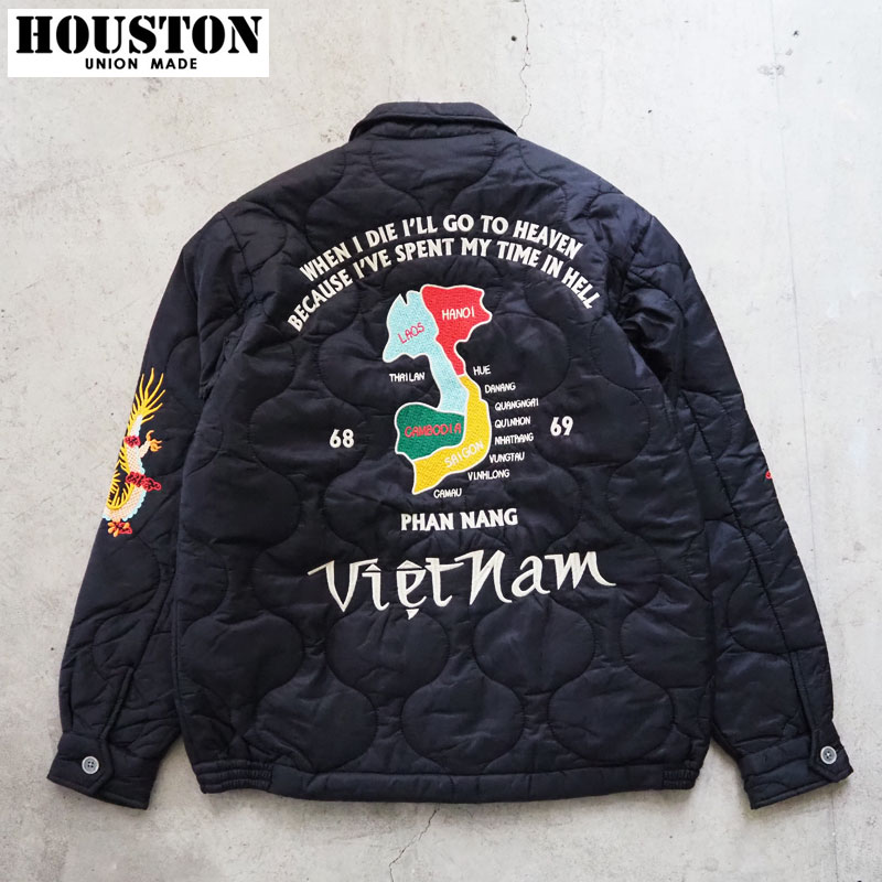楽天市場】HOUSTON ヒューストン ベトジャン メンズ ジャケット