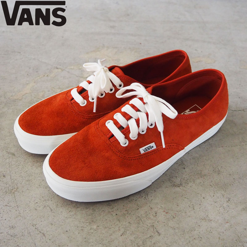 VANS バンズ オーセンティック スニーカー メンズ ヴァンズ Authentic VN000D7YBTO ローカット シューズ 靴 ロー スエード オレンジ