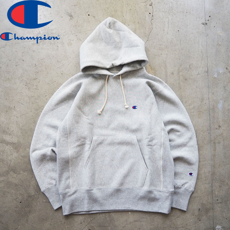 champion はやりっ児 パーカー メンズ リバースウィーブ ティーシャツ フーディー C3-Y133 メンズ 汗水 裏起毛 アメカジ ワンポイント ロゴタイプ 無地 分かりやすい 肉厚 青単曳き船 黒 黒いこと 薄墨色