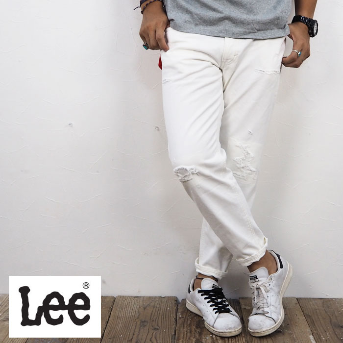 楽天市場 Lee リー Heritage Tapered Lm1303 534 テーパードパンツ テーパード デニム ジーンズ メンズ デニムパンツ Jeans リペア ダメージ リメイク 大きいサイズ Vintage加工 ヴィンテージ加工 Vintage ヴィンテージ ダメージデニム アメカジ Headfootmixism