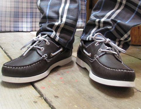 SEA LINEシーラインレザーデッキシューズ4COLORS(4色押しひろげる)sl001牛皮 素足 ラバーソール   Yep_100