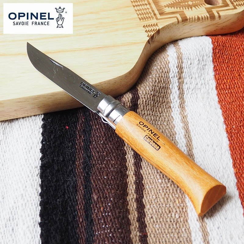 楽天市場】OPINEL オピネル ナイフ カーボン #8 130808 ブレード 85mm