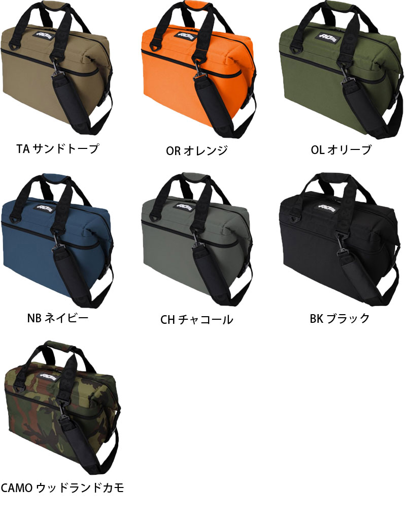 AOCoolersエーオークーラーズクーラーバッグ24パックキャンバスソフトクーラーAO24クーラーボックス23Lアウトドアキャンプクーラーソフトトートショルダーバッグ保冷BAGおしゃれ