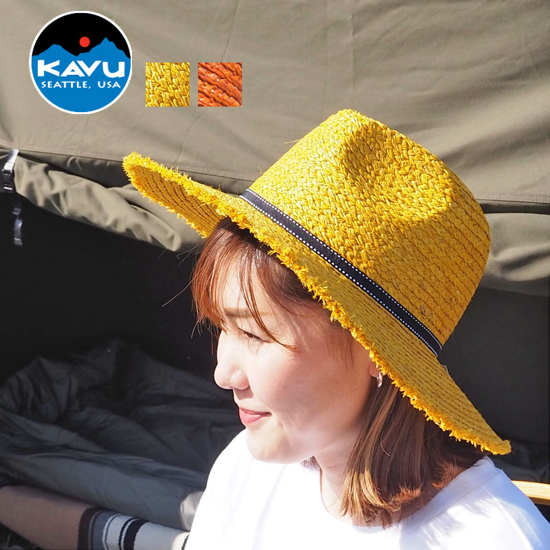 Kavu カブー ハット Flores Hat 麦わら帽子 麦わら 帽子 ぼうし フローレンス サンハット メンズ レディース ユニセックス ラフィア バスケット編み ブランド アウトドア キャンプ 海 山 夏 バーベキュー Rvcconst Com