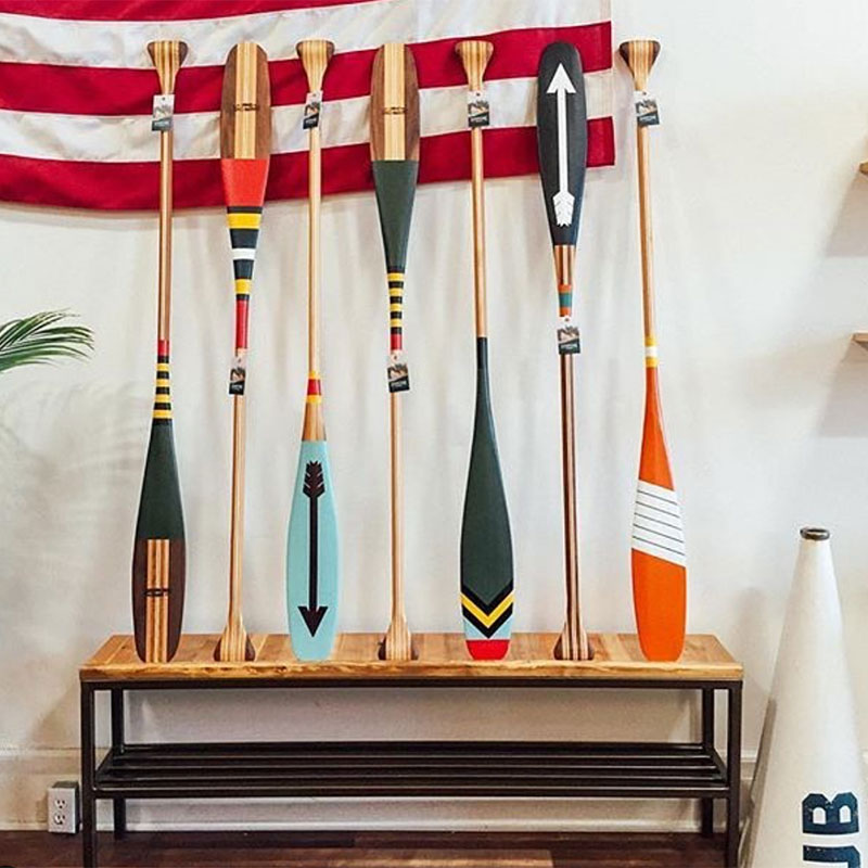 SANBORNCANOECOMPANYサンボーンカヌーカンパニーカヌーパドルAritisanPaddles7SCAPNカヌーパドルUSA製サップサップパドルサンボーンNorthMufferawハンドメイド木製ウォールナットインテリア