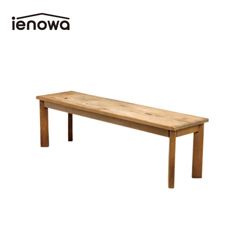 ienowa イエノワ ベンチ 145 ベンチチェアー 201200469 チェア ダイニングチェア 椅子 イス ロング 二人掛け 2人 家具 インテリア ナチュラルインテリア ナチュラル おしゃれ 北欧 後払い不可 同梱不可｜HEADFOOTmixism