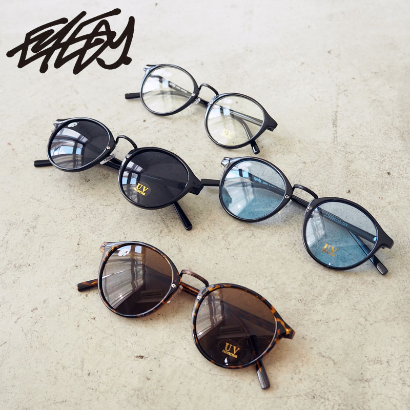 Eyedy アイディー サングラス ボストン Mr Geek Eye Sun014 メンズ ボストンタイプ レディース ユニセックス ストリート フェス アウトドア キャンプ レジャー ペーズリー ペーズリー柄 専用ケース付き 黒縁 眼鏡 メガネ 黒 クリア ブラウン ブルー おしゃれ 満点の