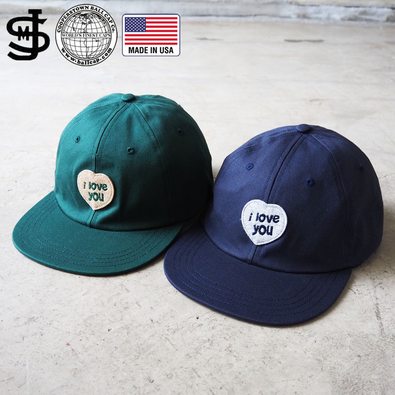 JACKSON MATISSE ジャクソンマティス COOPERSTOWN BALL CAP クーパーズタウン 旗がしら  JZ25SS001 メンズ レディース 鳥打ち帽 どんぶり鉢旗がしら ぼうし アメカジ USA製 亜米利加製 アメカジ 表どおり