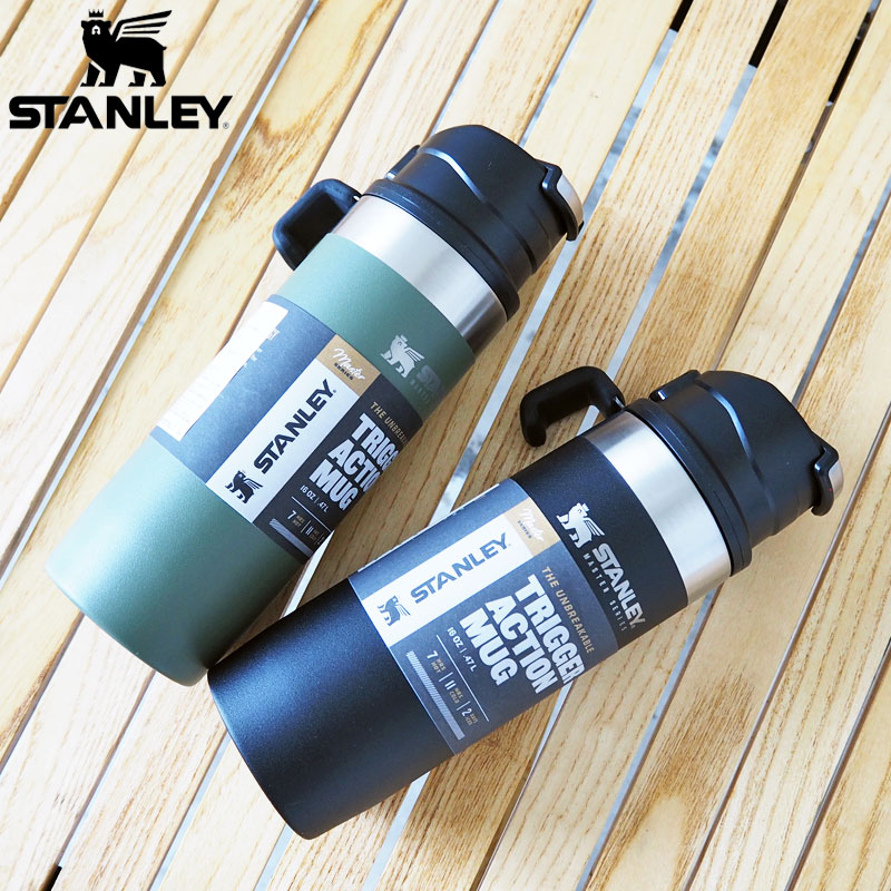 スタンレー 水筒 レディース Ss21z マスター 保温保冷性能と耐久性を極めたマスターシリーズにワンハンドマグが登場 0 47l 10 黒 メンズ ボトル Stanley ワンハンドマグ 真空 キャンプ マグ マグボトル アウトドア メンズ レディース 保温 保冷 キャンパー おしゃれ