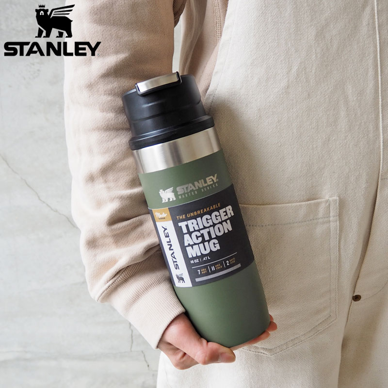 スタンレー 水筒 レディース Ss21z マスター 保温保冷性能と耐久性を極めたマスターシリーズにワンハンドマグが登場 0 47l 10 黒 メンズ ボトル Stanley ワンハンドマグ 真空 キャンプ マグ マグボトル アウトドア メンズ レディース 保温 保冷 キャンパー おしゃれ