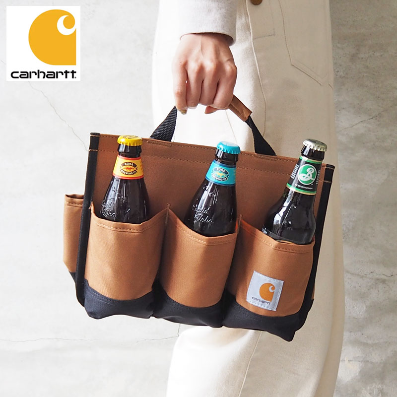 Carhartt カーハート ドリンク バッグ 6 Pack Caddy ドリンクホルダー ボトルケース 収納 350ml缶 瓶 収納バッグ ドリンク収納 ワイン ビール レジャー キャンプ ピクニック q アメカジ アウトドア おしゃれ 無地 ワンポイント Bloumgrootegast Nl