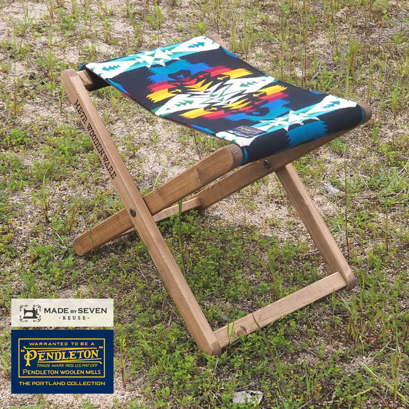 楽天市場 Pendleton ペンドルトン Made By Seven メイドバイセブン スツール オットマン スツール Folding Ottoman Stool Mb7 Ottomanstool H12l チェア イス 椅子 アウトドアチェア キャンプチェア 折りたたみチェア 折りたたみ アウトドア キャンプ 木製 Headfootmixism