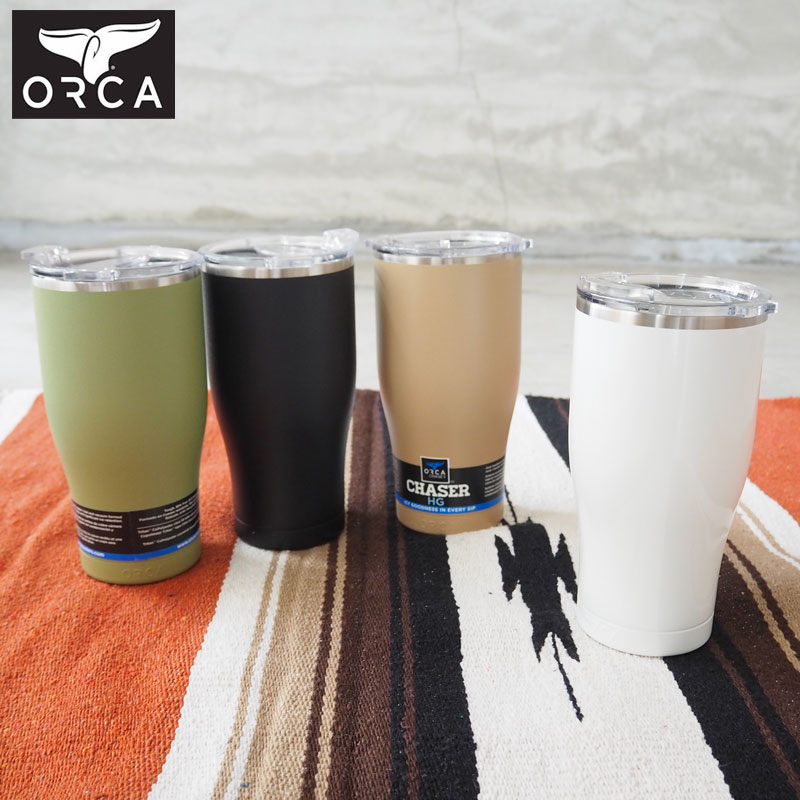 ORCA オルカ チェイサー ボトル 正規品 Chaser 27oz 800ml ORCCHA27 H6Lマグ 水筒 アウトドア キャンプ メンズ レディース ステンレススチール 2重構造 Tritan おしゃれ 27オンス キャンパー 保温 保冷｜HEADFOOTmixism