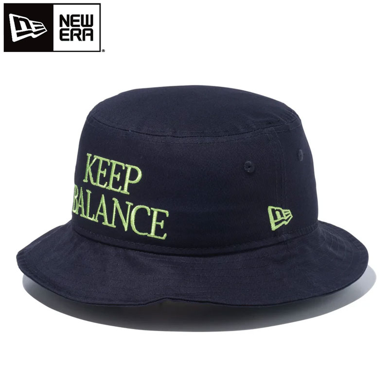 NEWERA ニューエラ ハット バケット01 Keep Balance 14109164 メンズ レディース ゴルフ バケットハット 帽子 ぼうし コットン アウトドア キャンプ ストリート メール便