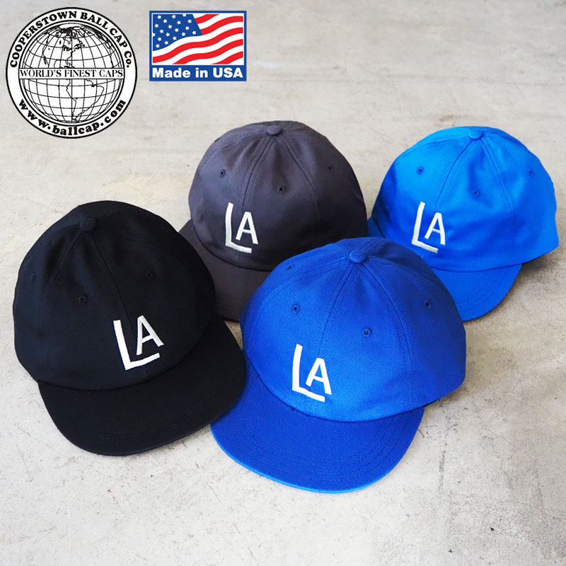 【完売品】LAロゴ cap cooperstown 楽天市場】クーパーズタウン キャップ COOPERSTOWN BALL CAP