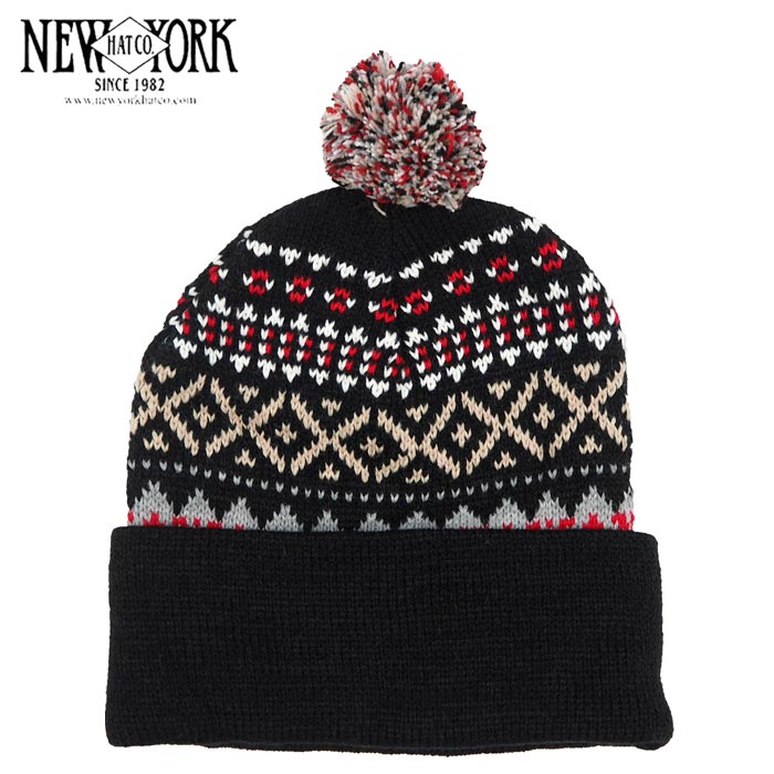 【楽天市場】NEW YORK HAT＆CAP CO. ジャガードニット CAP 3colors (NYH4692) AW16Z NO