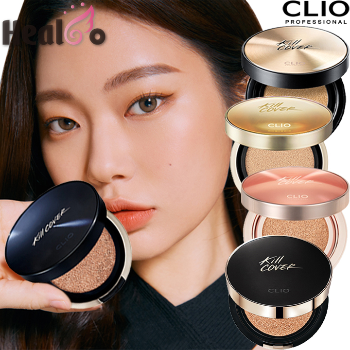 SALE】 カバー力高い クリオ CLIO 詰替え グロウ クッション クッションファンデ アンプル 本体 韓国 ファンデーション