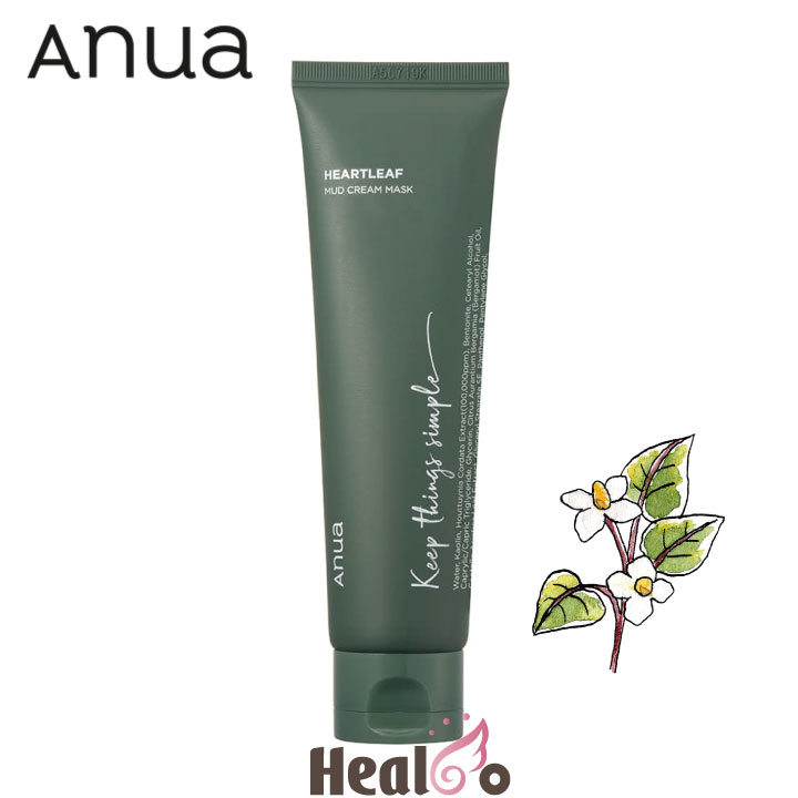 楽天市場 Anua アヌア ドクダミ マッド クリーム マスク 100ml 韓国コスメ 泥パック マッド パック 毛穴 ケア 角質 ケア 海外通販 Healco