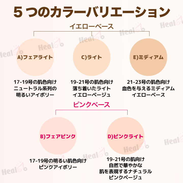 ファンデーション Moon MISSHA・moonshot・LANEIGE・IBIM・TIRTIR(ティルティル