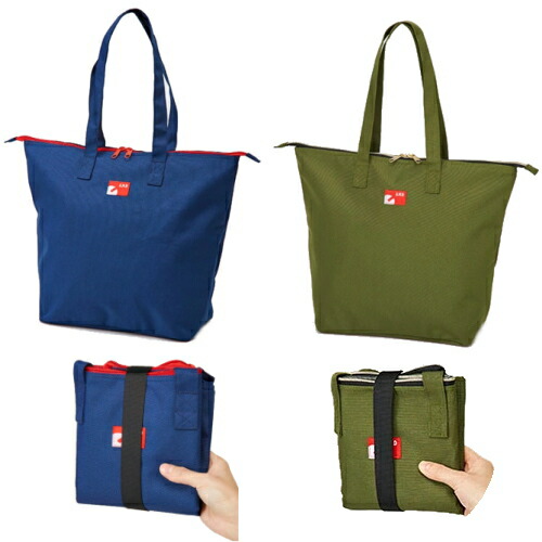 楽天市場】コンパクトに畳める 保冷温買物バッグ カーキ | 折りたたみ