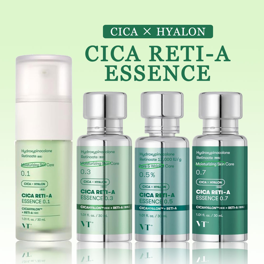 【新品】VT シカレチA エッセンス0.1 30ml 本体・詰め替え用セット 楽天市場】【送料無料】VT CICA レチ-A エッセンス 0.1 [30ml