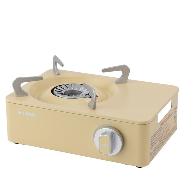 【Dr.HOWS　ドクターハウス 】トゥインクル ミニ ストーブ（Twinkle Mini Stove ）　 おしゃれ　ミニコンロラル　レモンイエロー｜へるすぴあ店