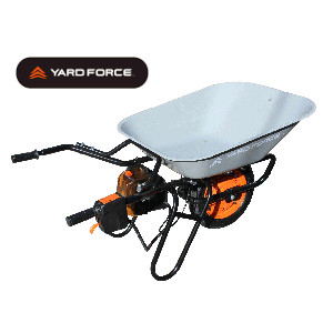 【しろがね色以上の顔ぶれ様押さえる引き換え証散り散り中】YARD FORCE 24V電動助けること手押し車 ※他の商いものとの同梱不可 ※代引っ張ること不可