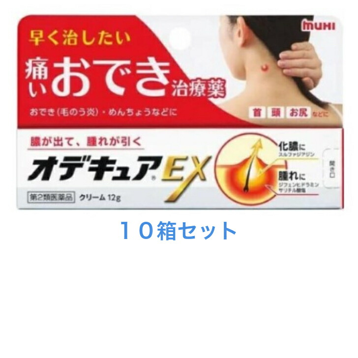【第2類医薬品】【10個セット】 小林製薬 オデキュアEX(12g)×１０個セット 【正規品】