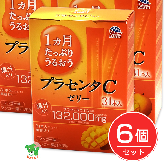 お肌の潤いにヒアルロン酸Cゼリー 10g×31本 アース製薬 機能性表示食品