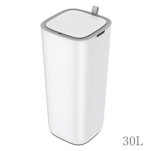 イーケーオージャパン モランディ プラスチックセンサービン 30L ホワイト EK6288-30L-WH - EKO JAPAN