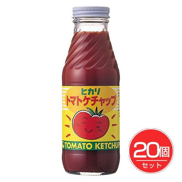 光食品 ヒカリ トマトケチャップ(有機トマト使用) 400g×20個セット - 光食品