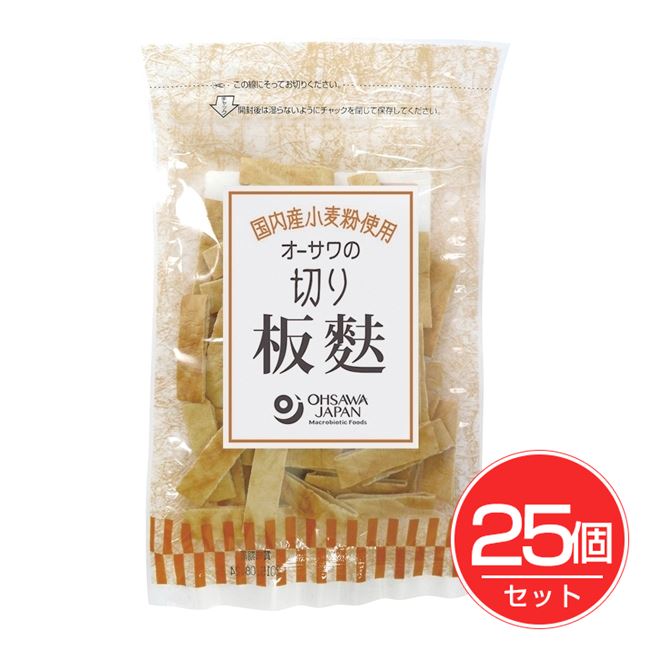 オーサワの切り板麩 40g×25個セット - オーサワジャパン