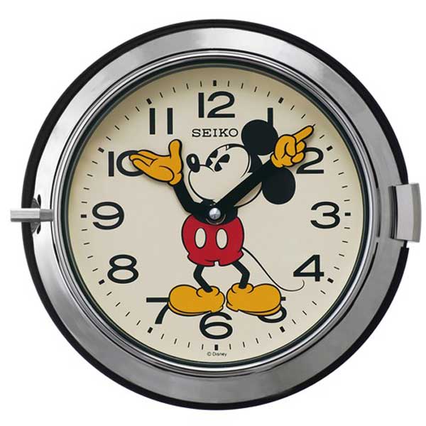 Disney Wall Clock Mickey Mouse Fashion Seiko Fs504s Regular Article - Mickey Mouse Wall Clock Disney Wall Clock Mickey Mouse Fashion Seiko Fs504s Regular Article - Mickey Mouse Wall Clock