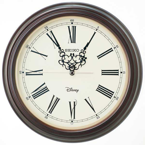 Disney Wall Clock Mickey Mouse Minnie Radio Time Signal Fashion Wooden Frame Seiko Fs507b - Mickey Mouse Wall Clock Disney Wall Clock Mickey Mouse Minnie Radio Time Signal Fashion Wooden Frame Seiko Fs507b - Mickey Mouse Wall Clock