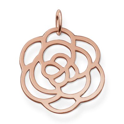 【母の日 SALE】ペンダント トップ レディース トーマス・サボ THOMAS SABO アクセサリー ペンダント トップ ローズ フラワー（中）（ピンク） PE521-415-12【SS5】【在庫あり】【ラッピング袋無料】【メッセージカード無料】【新生活 ギフト プレゼント】【在庫限り】