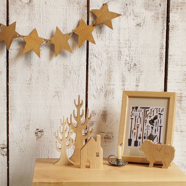 【楽天市場】スター ガーランド 星 クリスマス 飾り 木製 インテリア 北欧 オーナメント 壁飾り 星 おしゃれ 木製 (全3種類) 送料無料