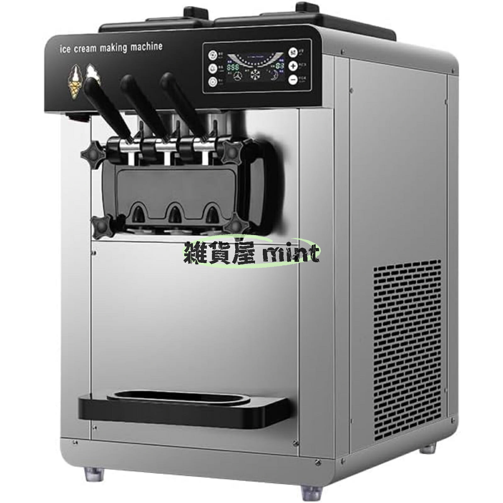 業務用自動ソフトクリーム機 6 12L 単頭 三頭 アイスクリームメーカー 大容量業務用カウンタートップ縦型全自動 TATOYA|HEARTBING 店