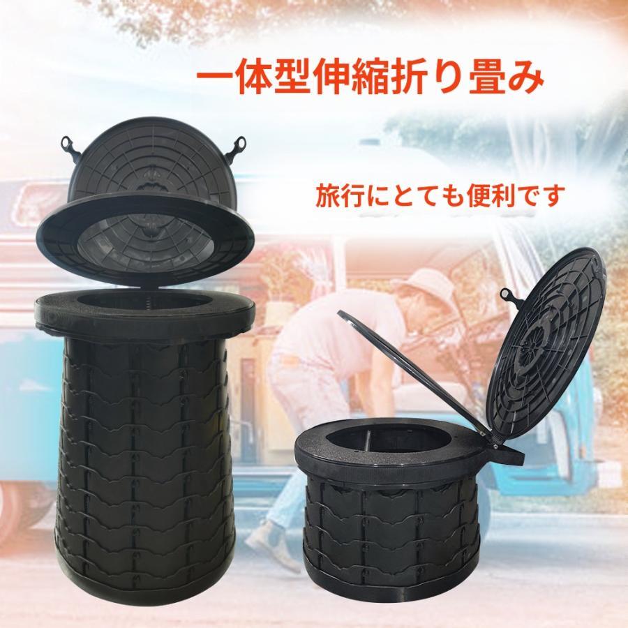 簡易トイレ 折りたたみ トイレ 防災 車 介護 非常用 グッズ ポータブル 車中泊 キャンプ アウトドア 登山 避難 緊急 仮設 携帯 椅子 野外 便器 水洗 車内 凝固剤