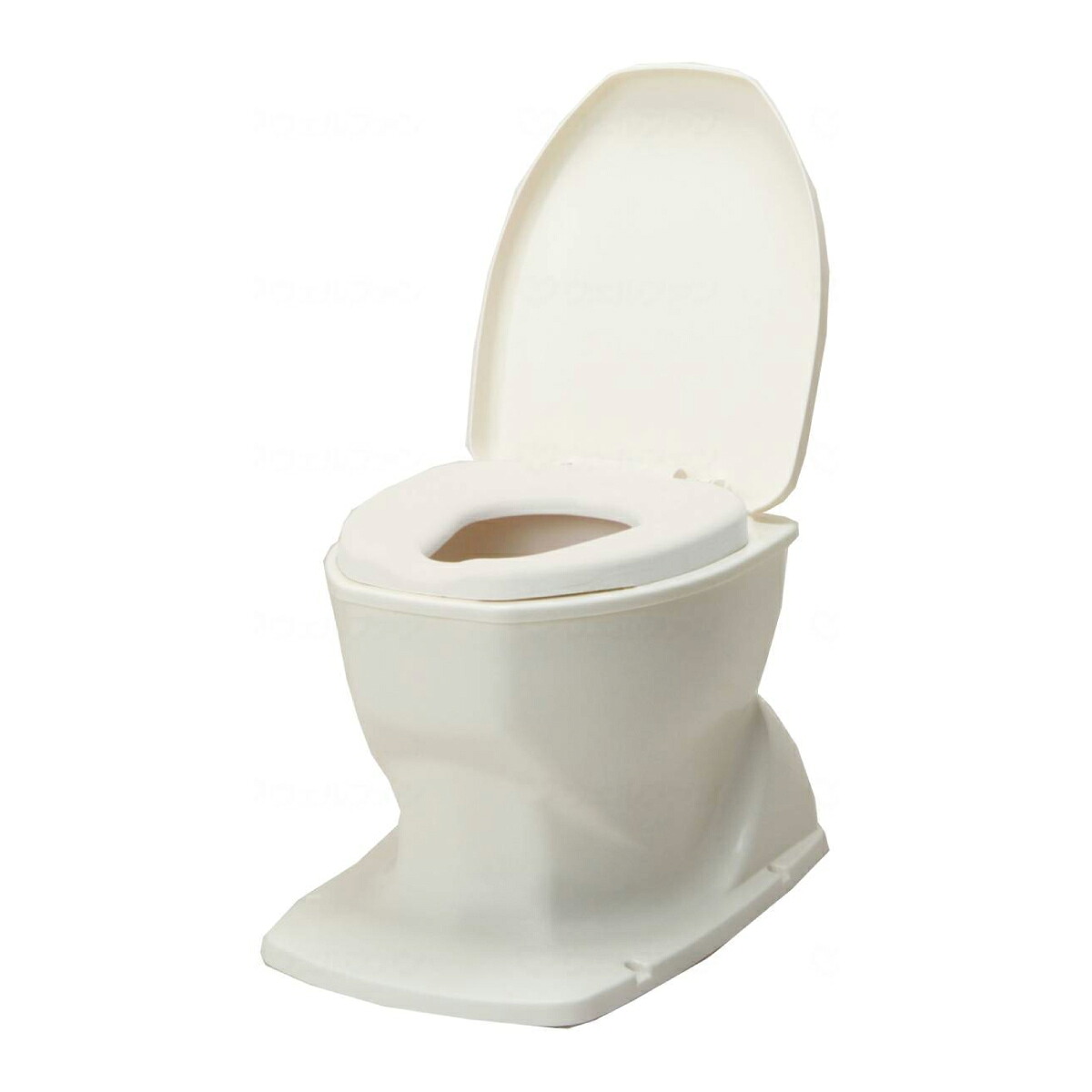 介護用品 福祉用具 排泄関連 トイレ 補高便座 安寿 サニタリエース OD 据置式 / 533-403 / アイボリー 標準タイプ