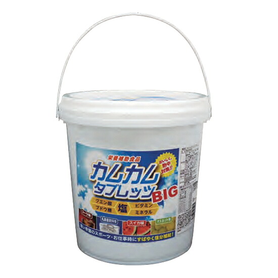 昭和商会 カムカムタブレッツ BIG N24-54 750g 健康食品 栄養補助食品 日本製 国産 スポーツ 熱中症対策 夏 塩分補給 熱中症 対策 野球 サッカー 塩分 クエン酸 ブドウ糖 ビタミン ミネラル 補給 小分け包装 パーティー イベント 子供会 育成会 おすすめ 人気 通販 販売