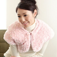 楽天市場】Moi-meme-Moitie / 燭台刺繍ニットケープ モワメーム