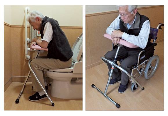 【直送品】【代引き不可】トイレ楽助さん座面ピンク/グリーン福祉介護シルバー用品介護用品介護グッズ介護グッズ