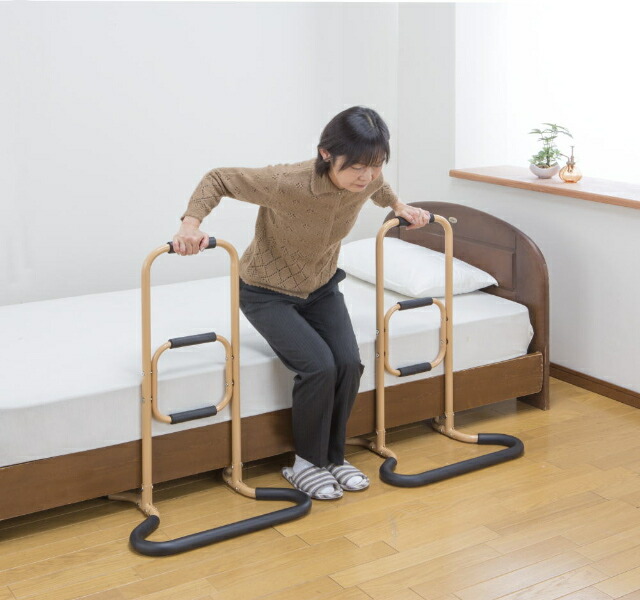 立ち上がりサポート手すり 2個 手すり 介護用品 介護 立ち上りサポート ...