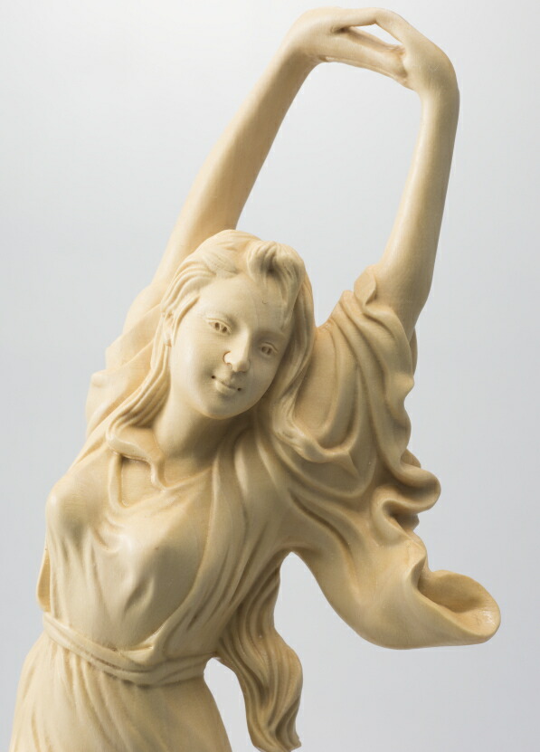 美人　人形　彫像　木彫　オブジェ　置物　インテリア　工芸品　美術品　A3336 美人 人形 彫像 木彫 オブジェ 置物 インテリア 工芸品 美術品 A3336