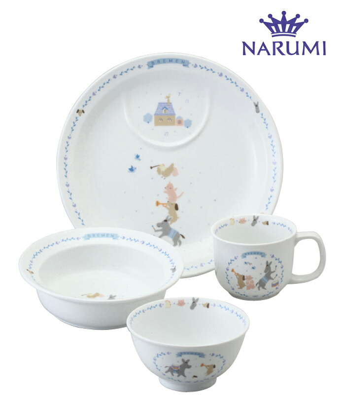 NARUMI ベビー用食器セット Amazon｜NARUMI(ナルミ) 子供用 食器セット みんなでたべよっ! 4