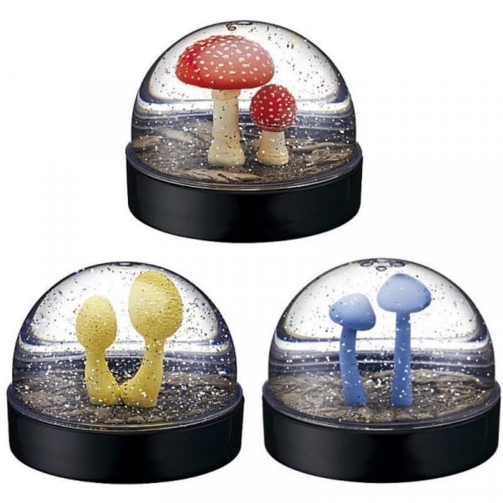 きのこ立体図鑑　全6種　コンプリートセット　ガチャ 最強にリアルな“きのこ”フィギュアがカプセルトイで登場。山の