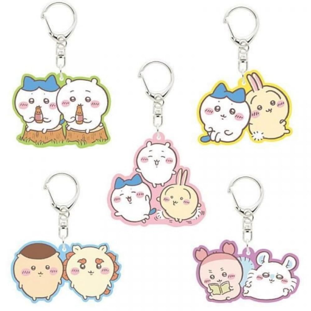 ちいかわ めじるしアクセサリー 全10種セット ガチャガチャ カプセルトイ カッパ姿のちいかわたちが可愛い！持ち物に可愛く“めじるし”を