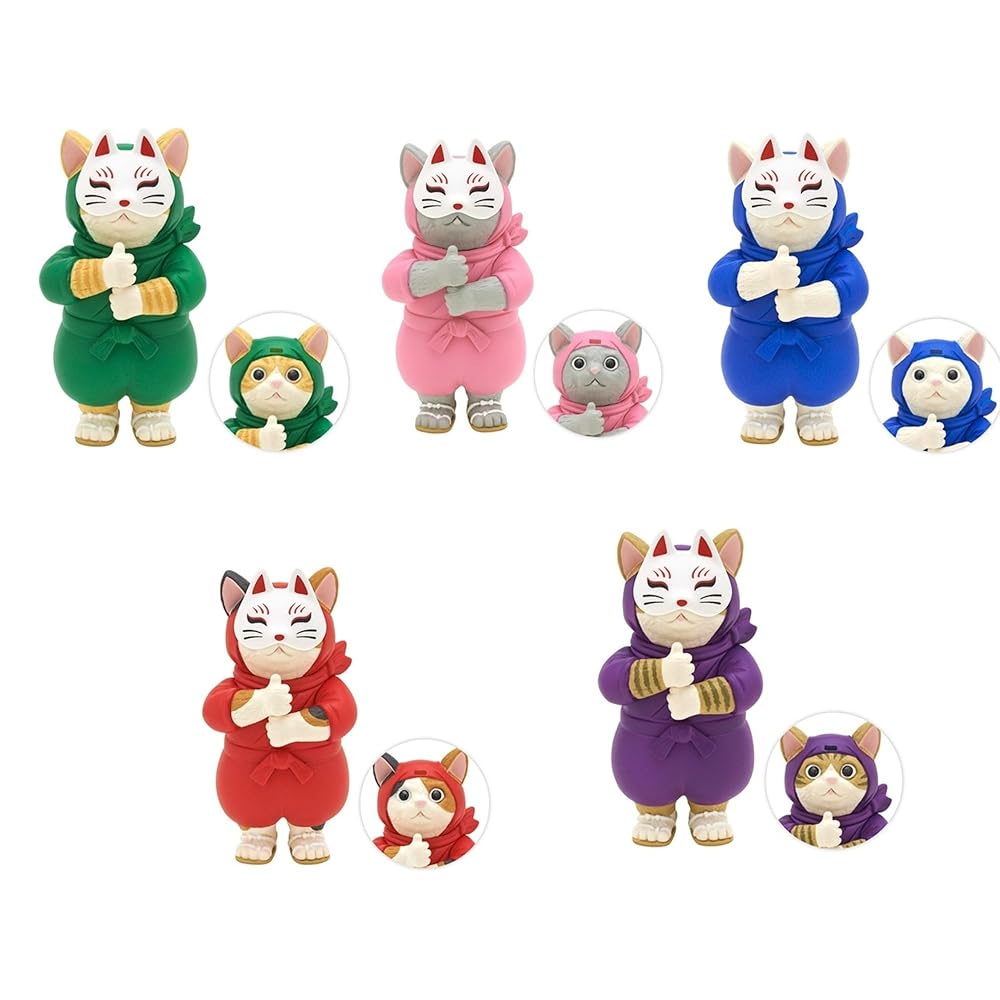 楽天市場】忍者ハットリくん フィギュアキーホルダー 全6種セット